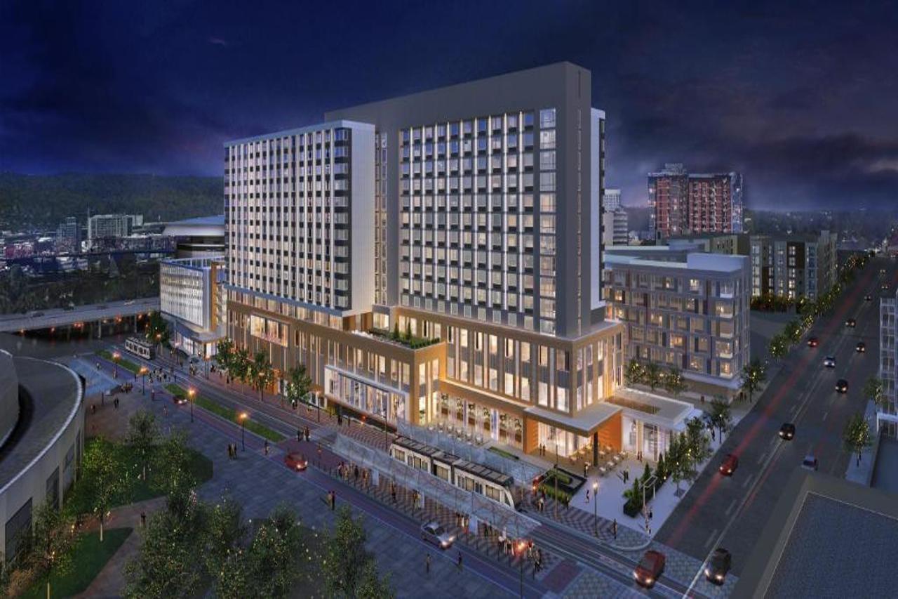 Hyatt Regency Portland At The Oregon Convention Center Exteriér fotografie